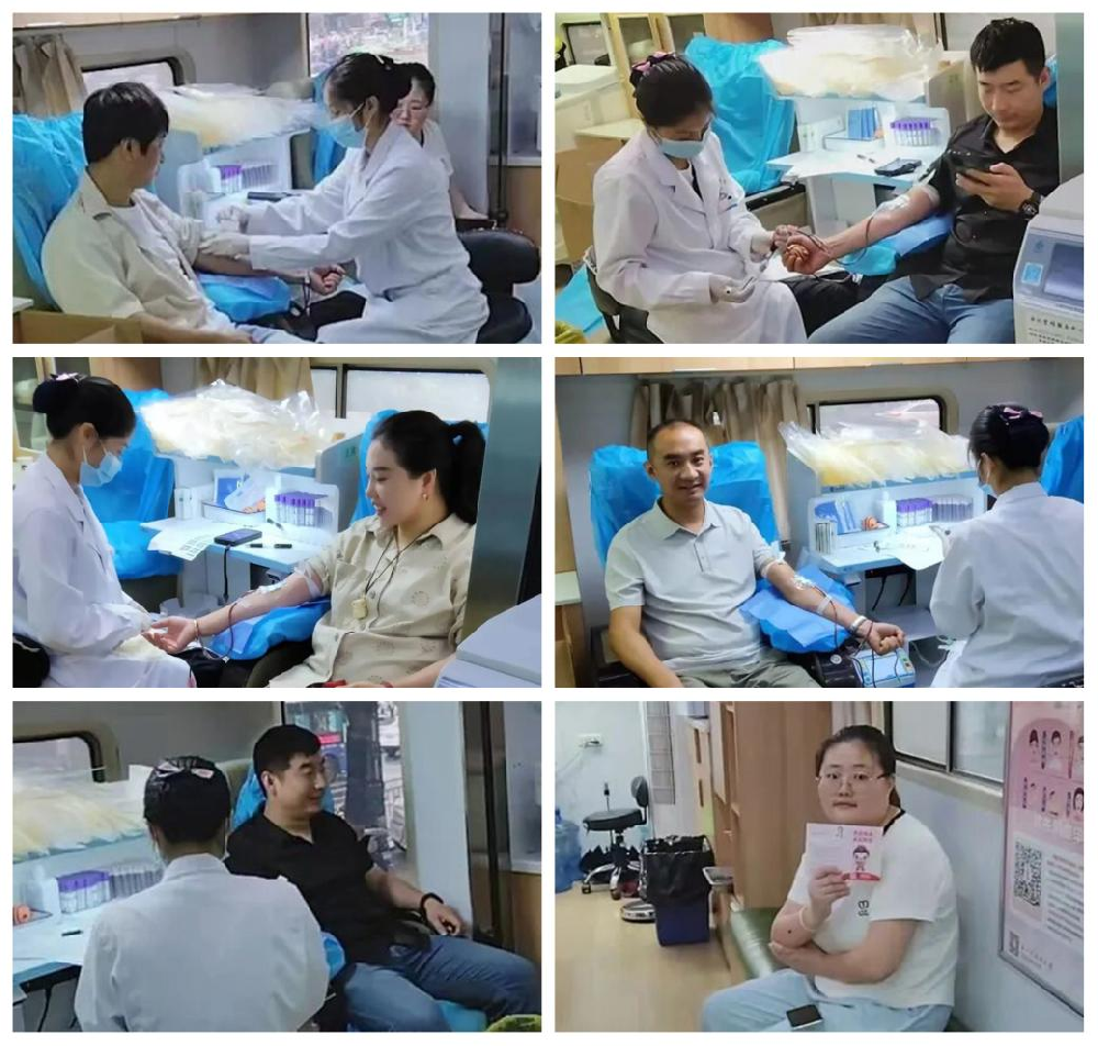 西安莲湖生殖医院组织开展无偿献血公益活动